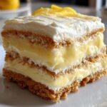 No-Bake Lemon Éclair Cake