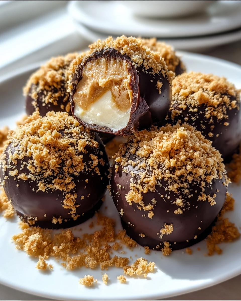 No-Bake Peanut Butter Cheesecake Balls - detail 1