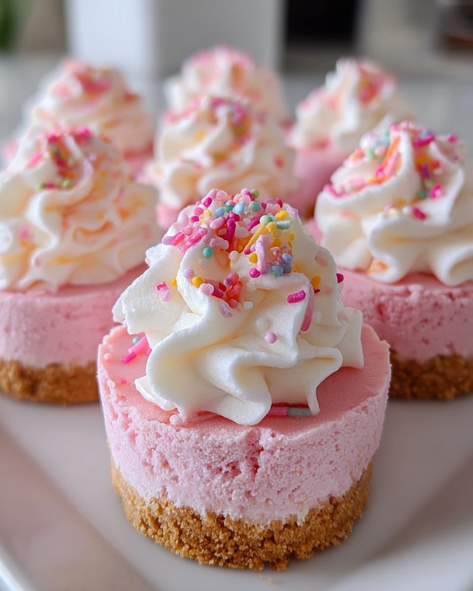 No-Bake Pink Velvet Cheesecake Bites - detail 1