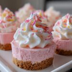 No-Bake Pink Velvet Cheesecake Bites