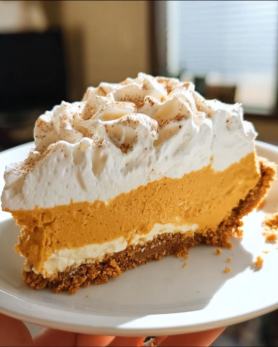 No Bake Pumpkin Pie - detail 2