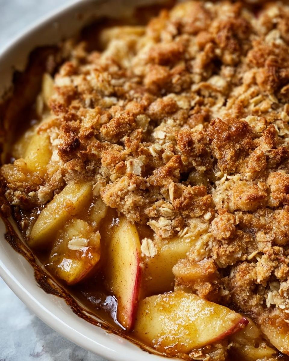 Old Fashioned Apple Crisp - detail 1