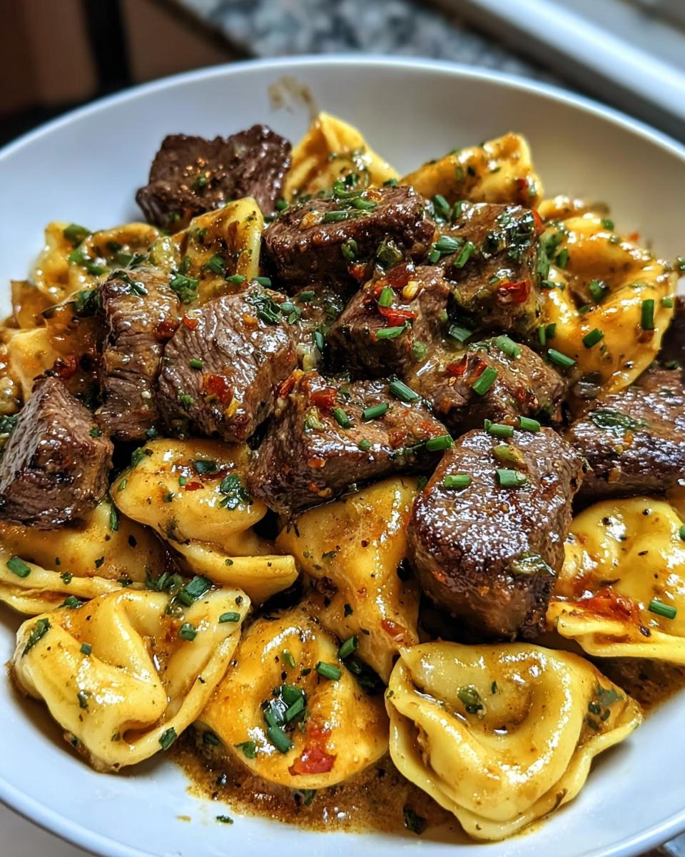 One-Pan Cowboy Butter Tortellini Steak Bites - detail 1