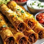 Oven-Baked Beef Taquitos