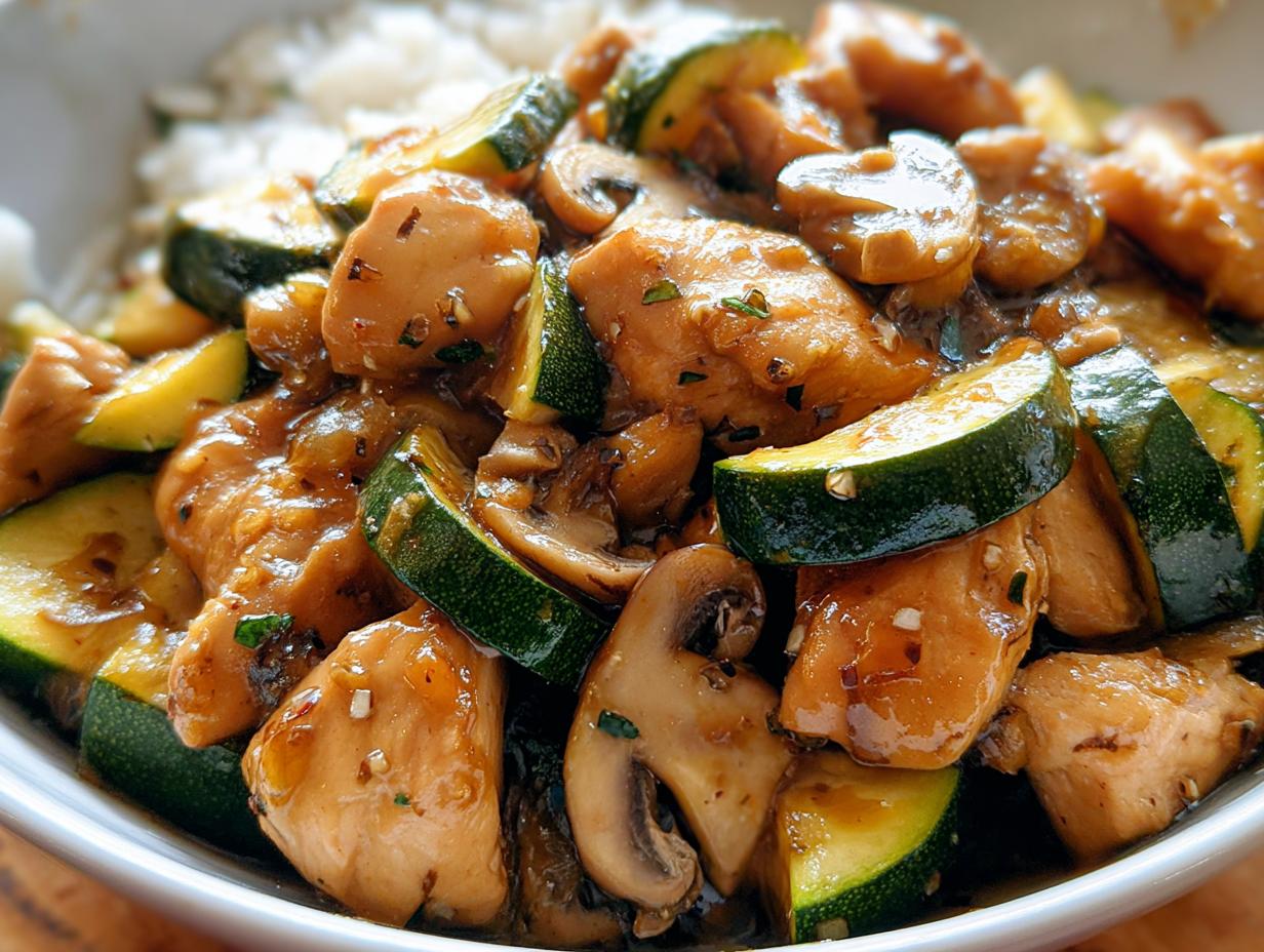 Panda Express Mushroom Chicken - detail 1