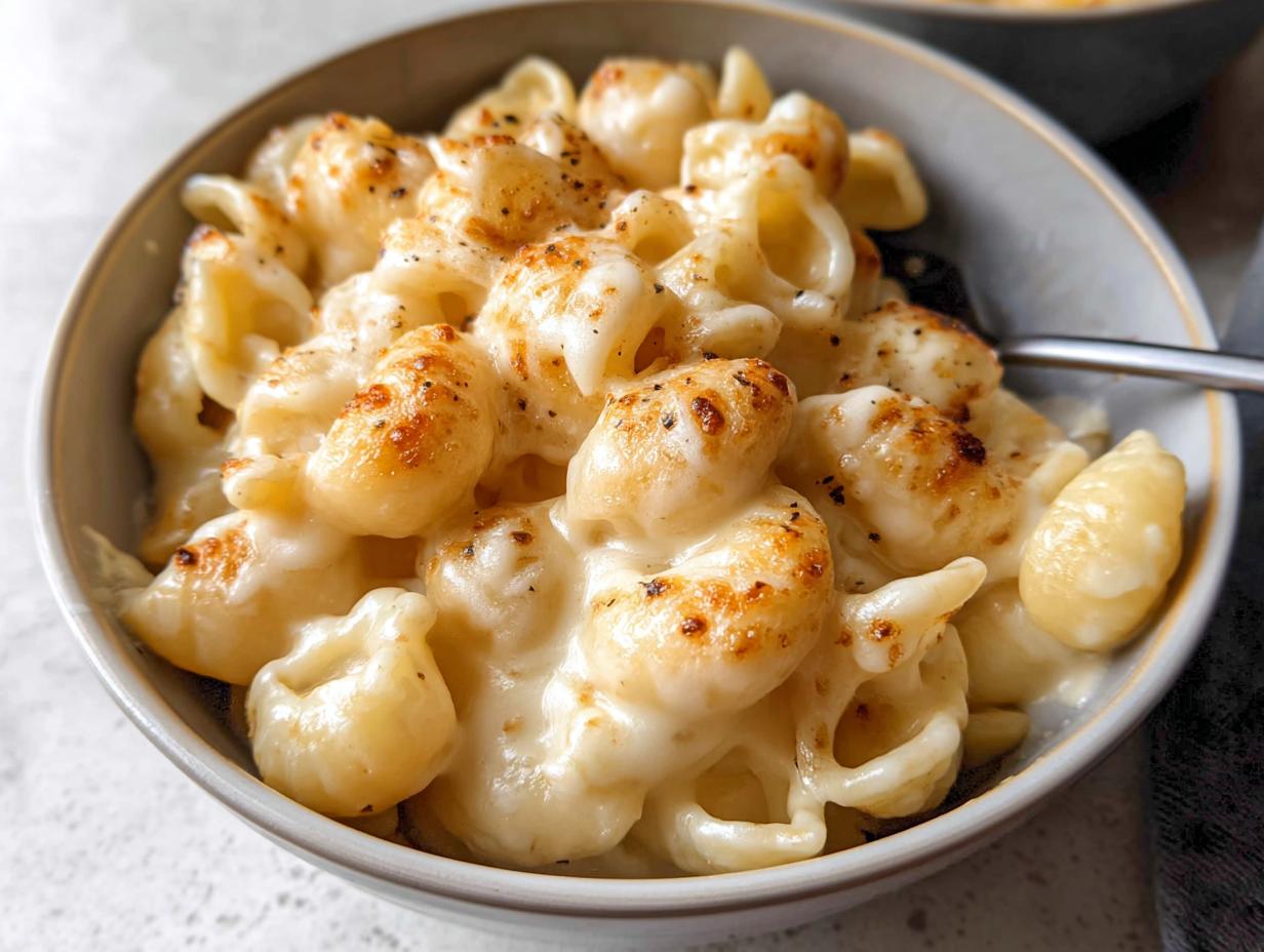 Panera Mac and Cheese - detail 1