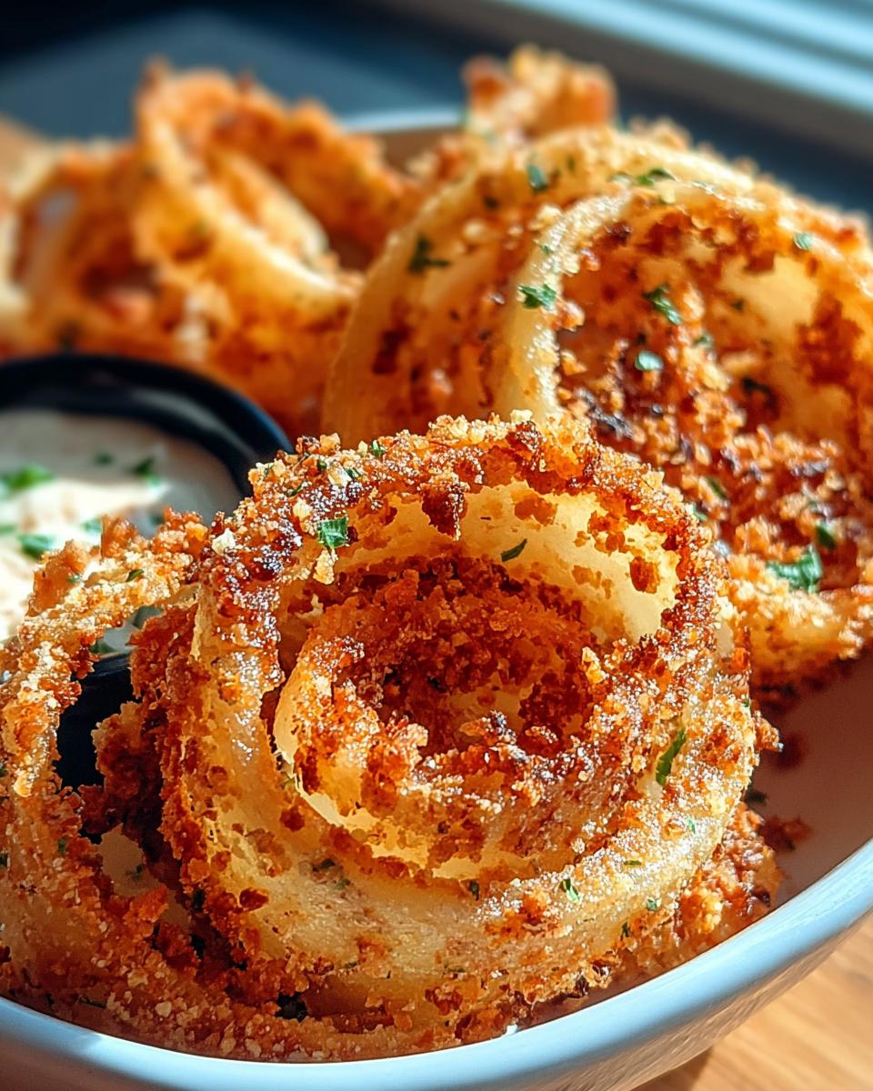 Parmesan Onion Rings - detail 1