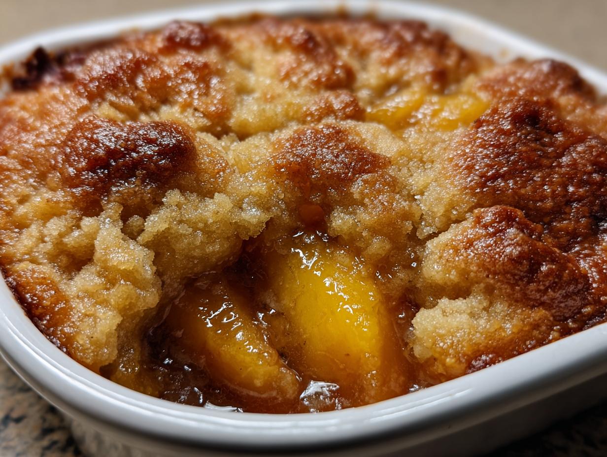 Peach Cobbler - detail 1