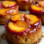 Peach Upside-Down Mini Cakes