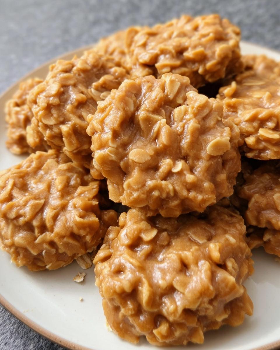 Peanut Butter No Bake Cookies - detail 1