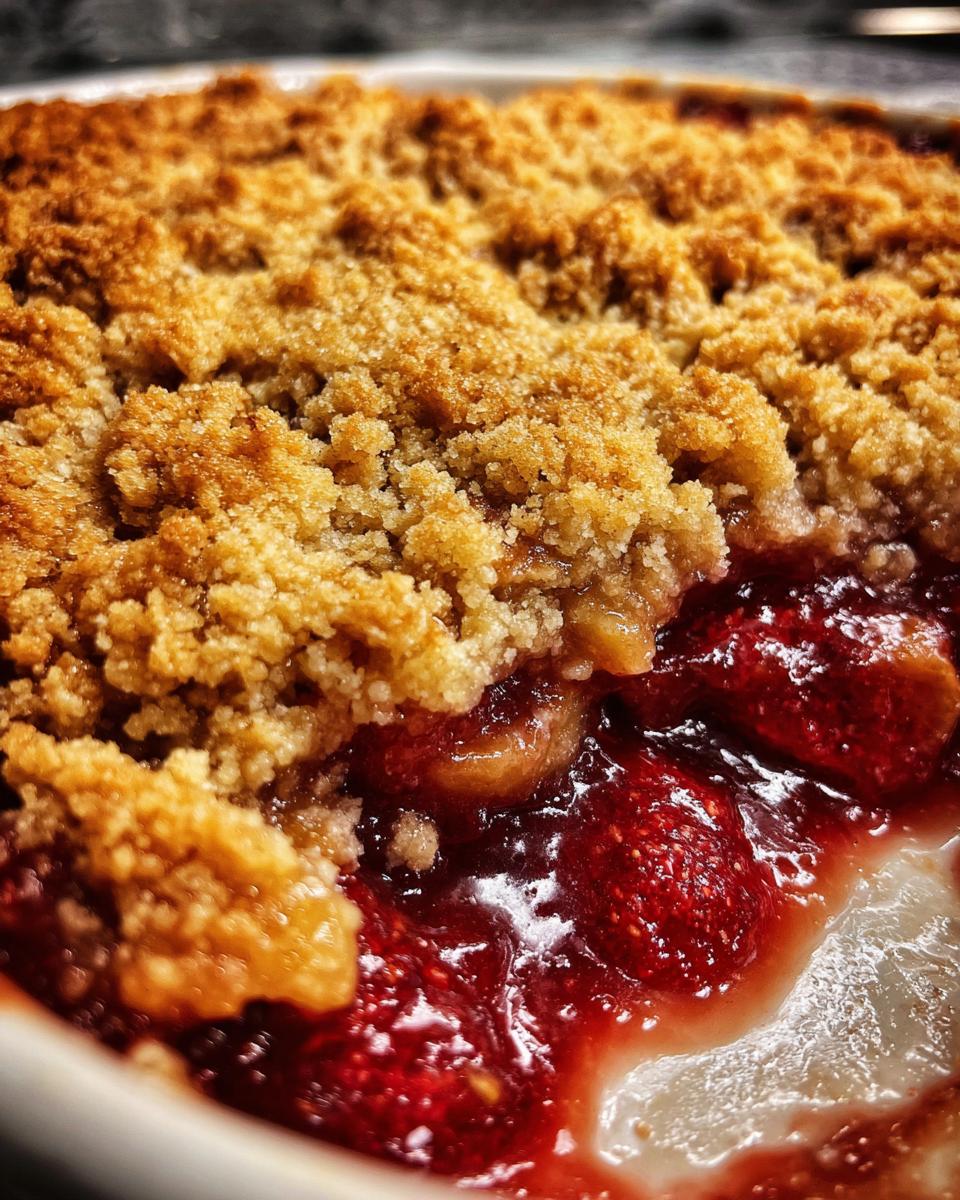 Peanut Butter and Jelly Cobbler - detail 1