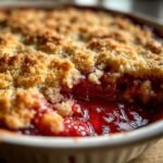 Peanut Butter and Jelly Cobbler