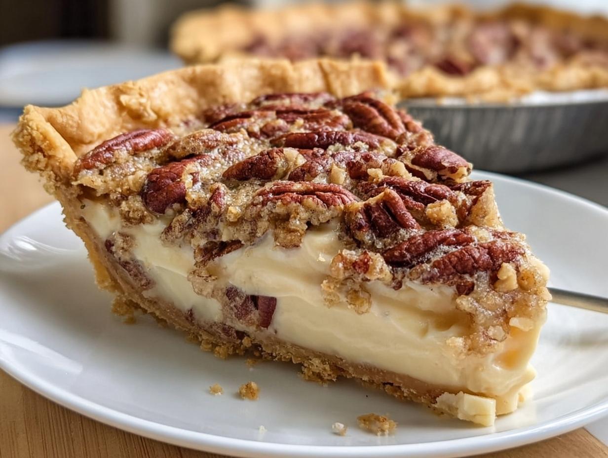 Pecan Cream Pie - detail 1