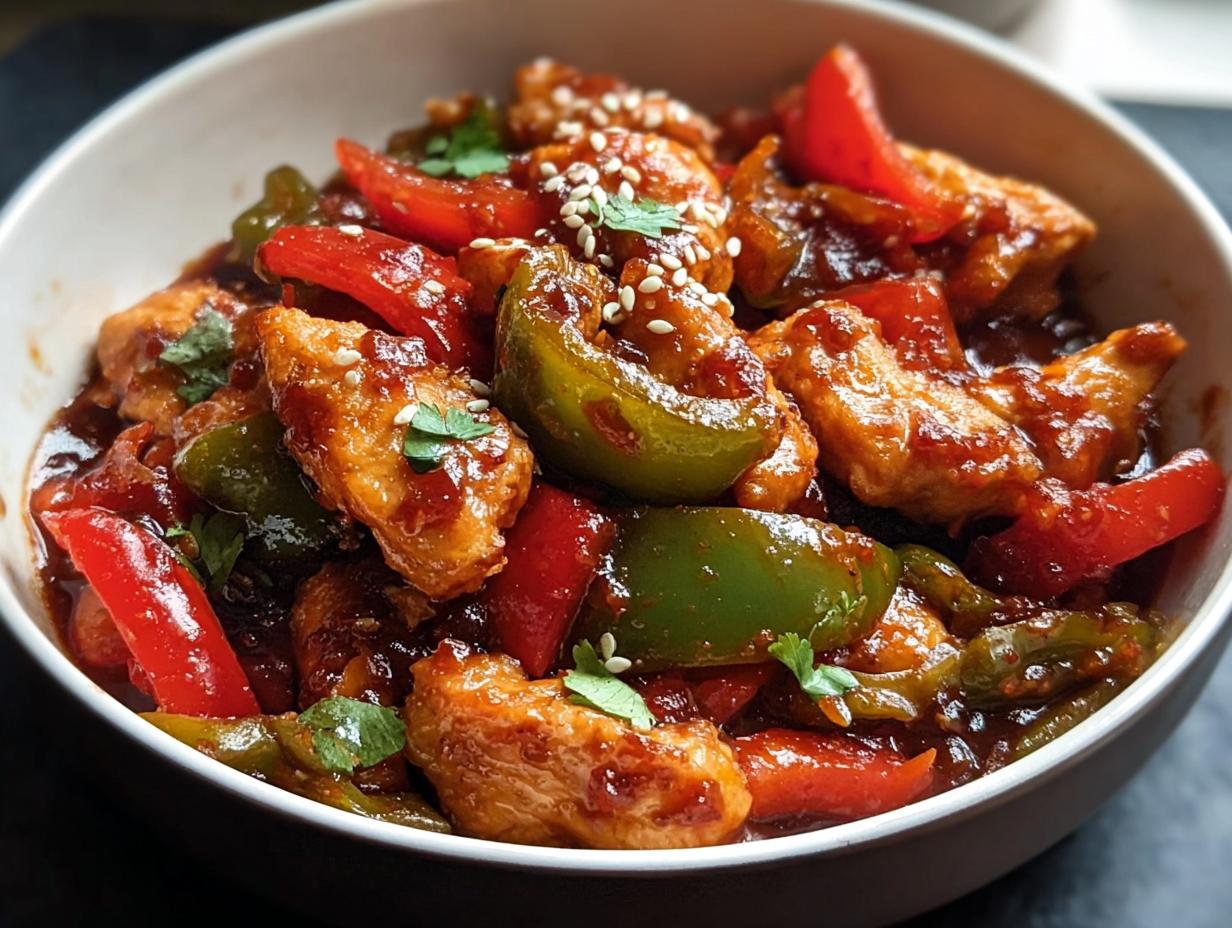 Pepper Chicken Stir-Fry - detail 1
