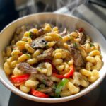 Philly Cheesesteak Pasta