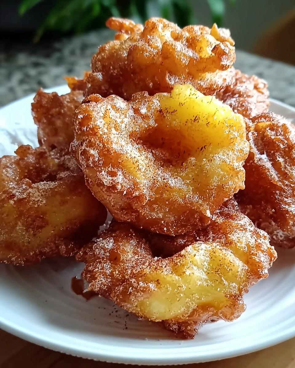 Pineapple Fritters - detail 1