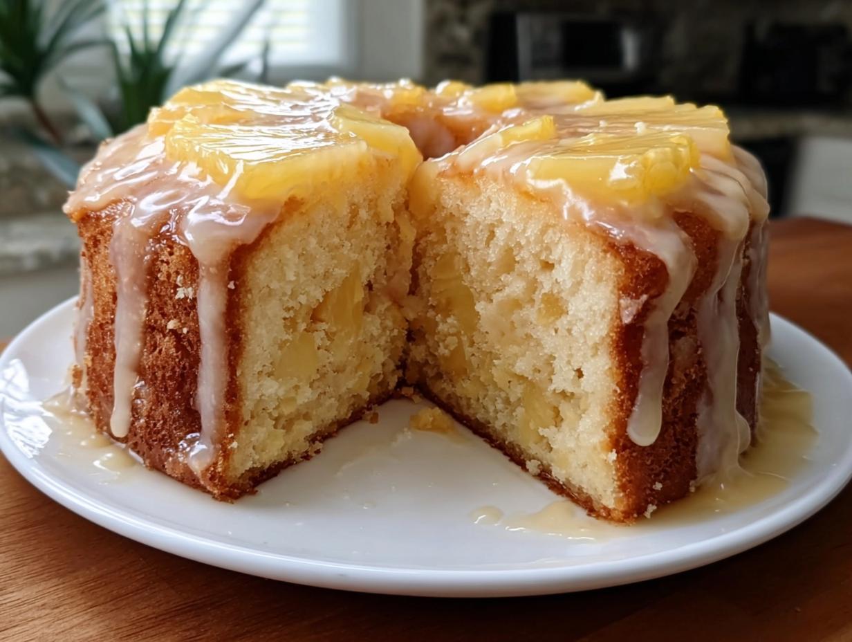 Pineapple Juice Cake - detail 1