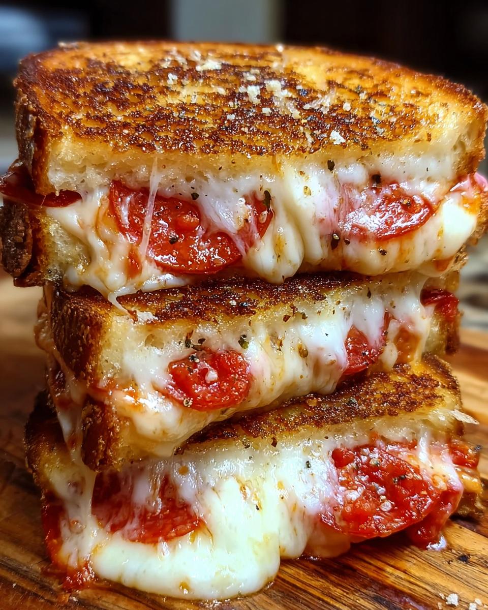 Pizza Grilled Cheese Sandwiches - detail 1
