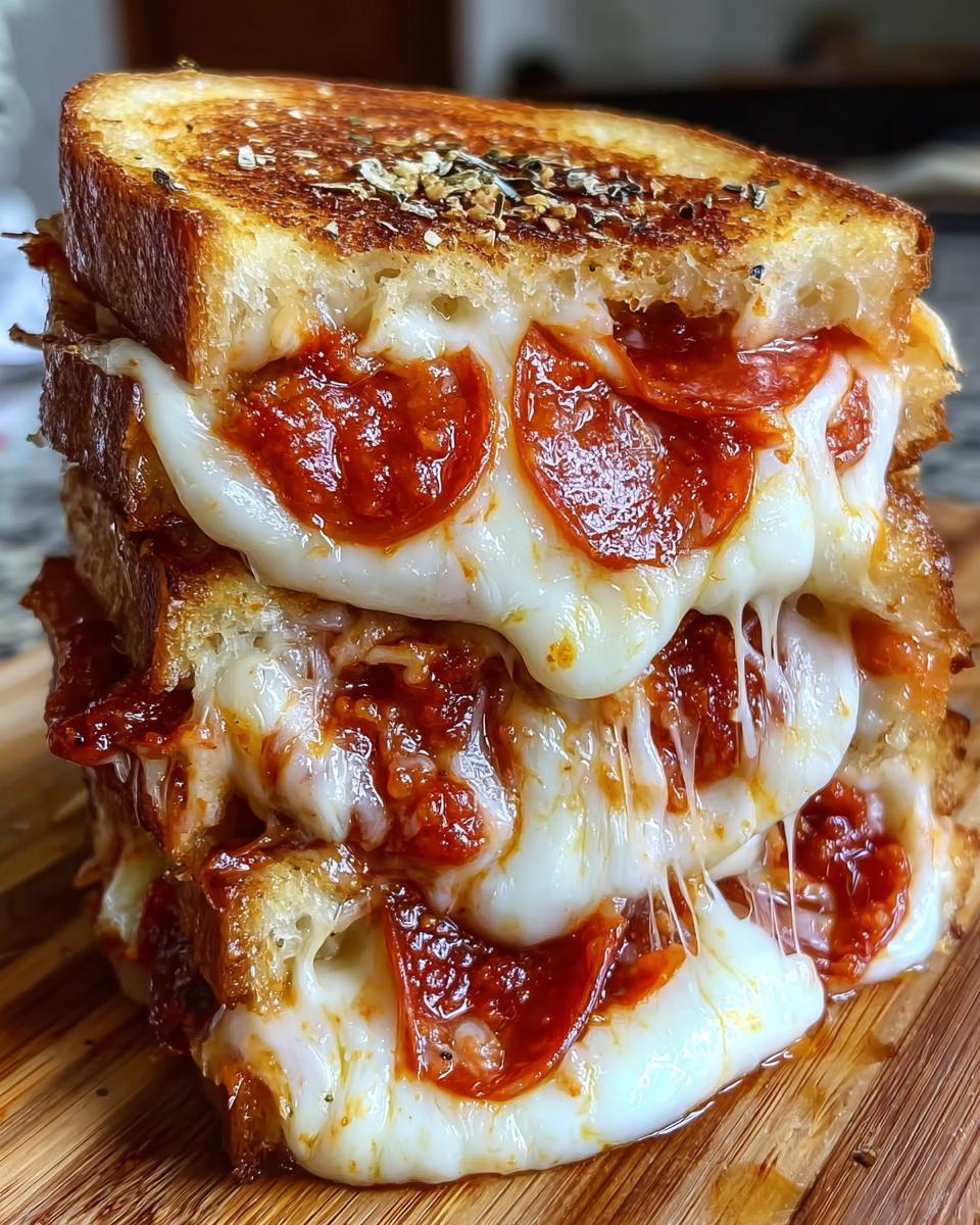 Pizza Grilled Cheese Sandwiches - detail 2