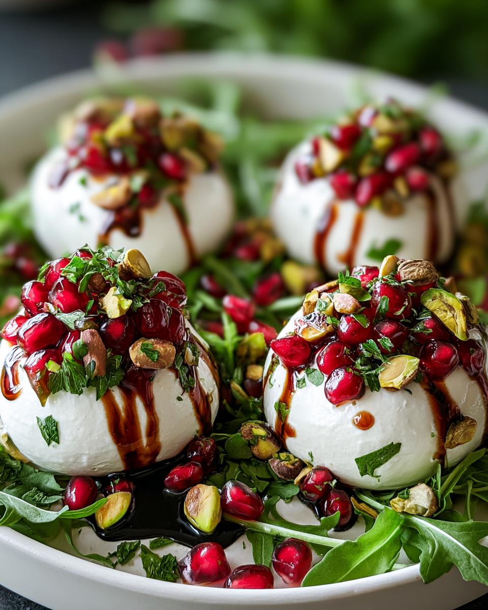 Pomegranate & Burrata Christmas Ornaments Delight - detail 1