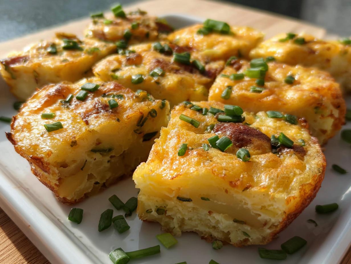 Potato Cheddar and Chives Bake - detail 1