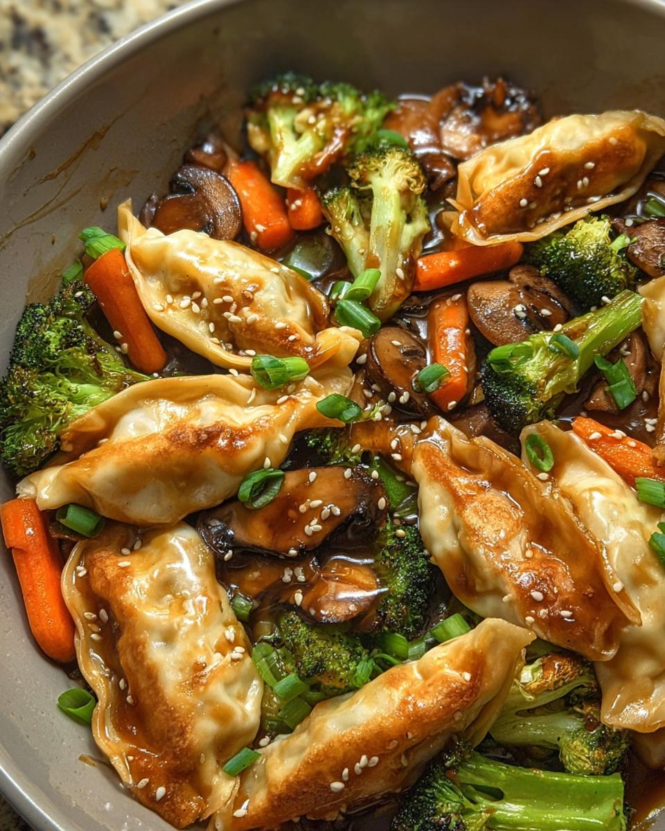 Potsticker Stir Fry - detail 1
