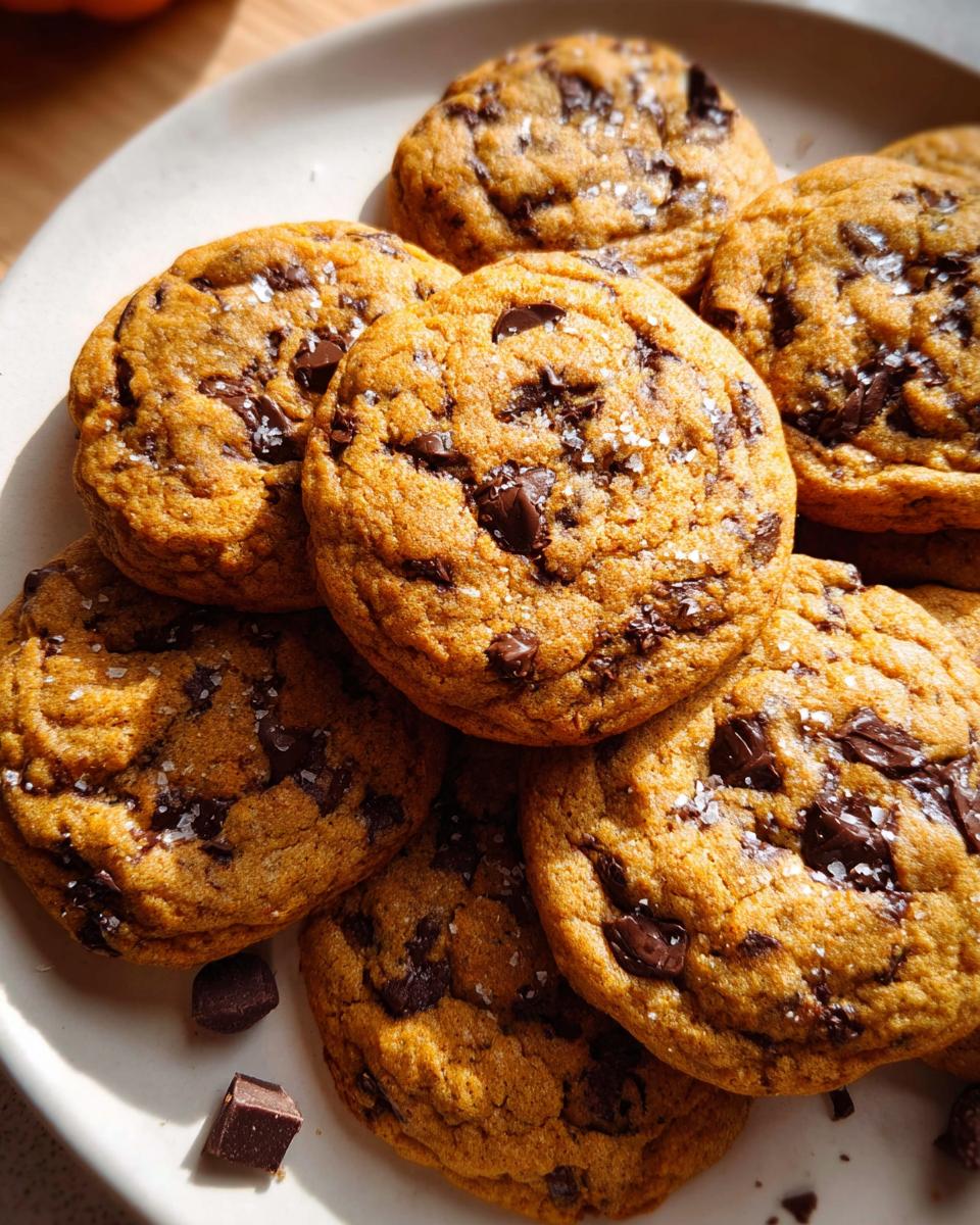 Pumpkin Chocolate Chip Cookies - detail 1