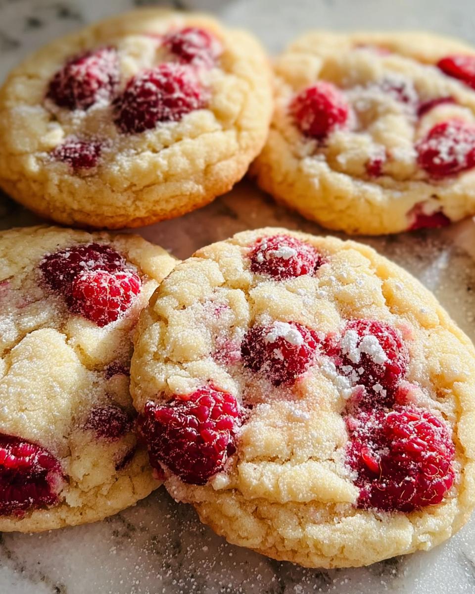 Raspberry Lemonade Cookies - detail 1
