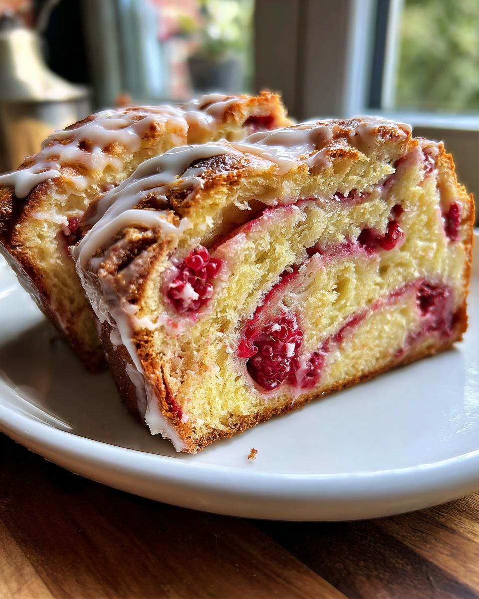 Raspberry Swirl Brioche Loaf Recipe - detail 4
