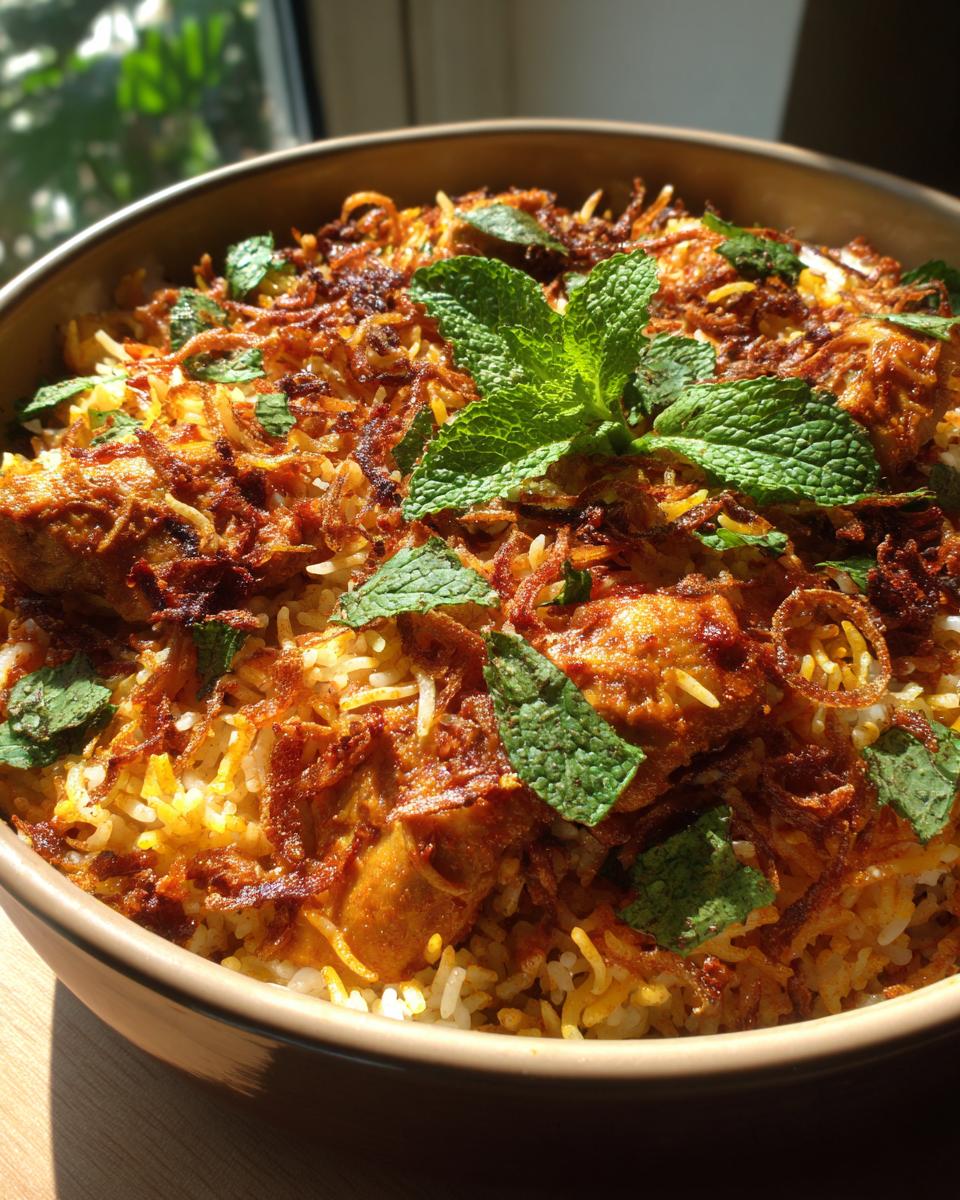 Rich Butter Chicken Biryani - detail 1