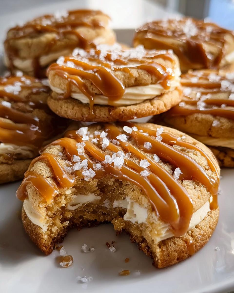 Salted Caramel Cheesecake Cookies - detail 1
