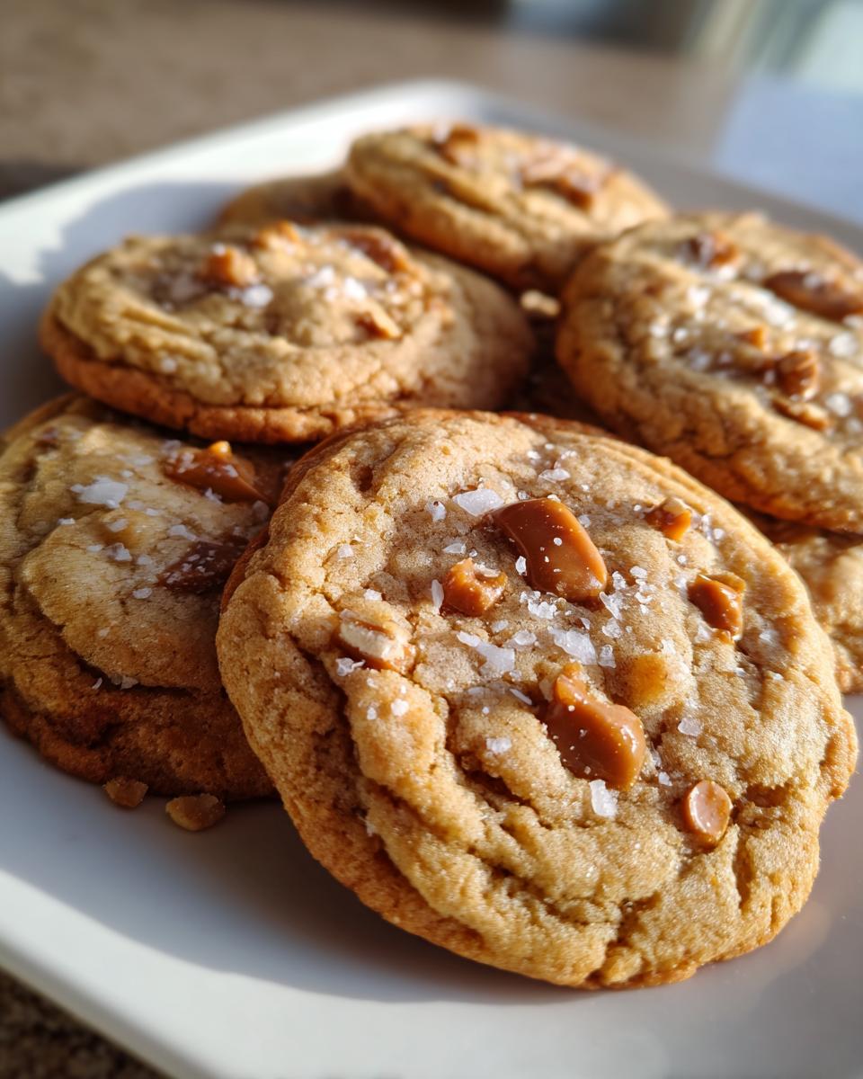 Salted Caramel Cookies - detail 1