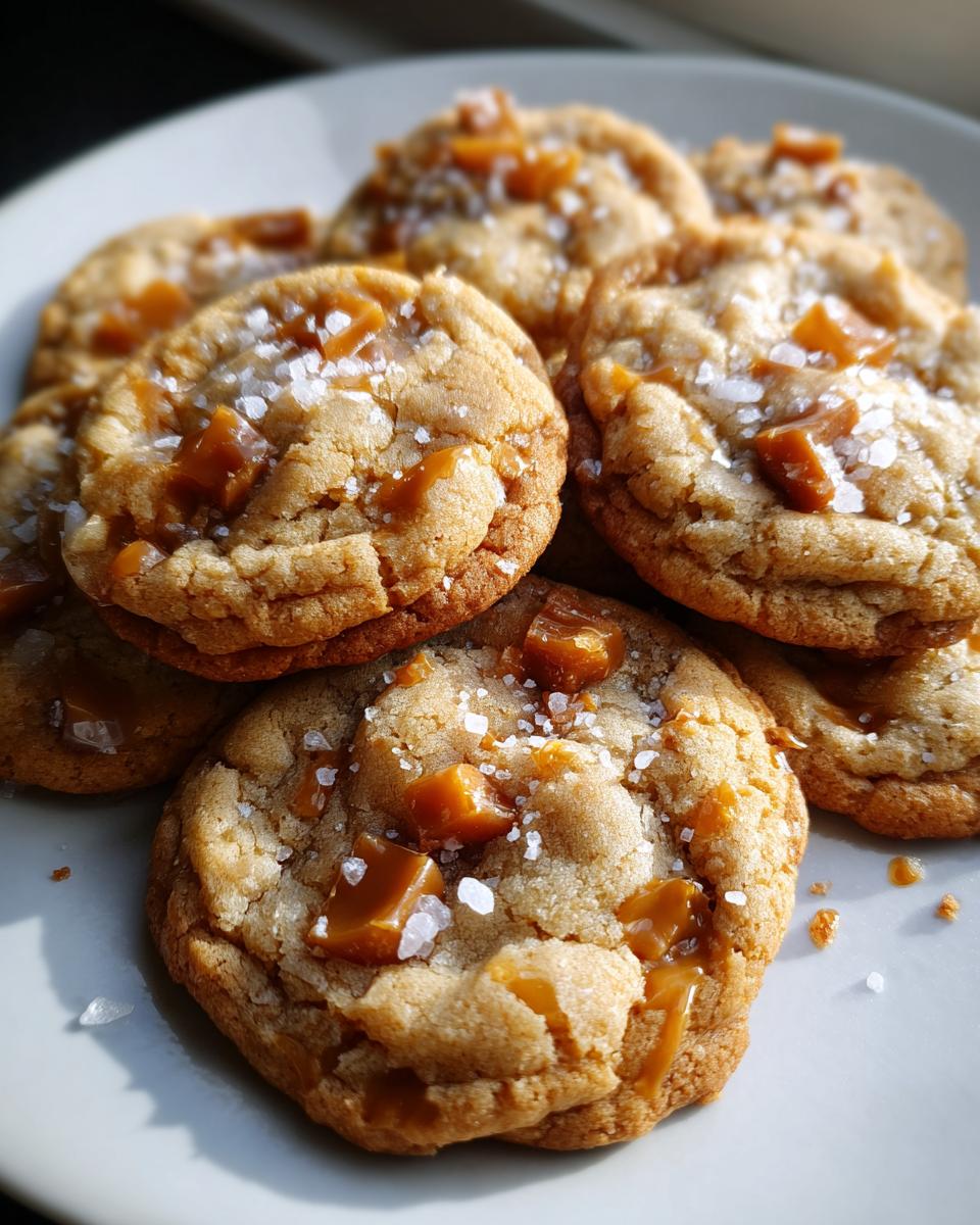 Salted Caramel Cookies - detail 3