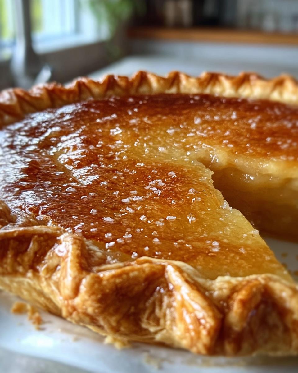 Salted Honey Pie - detail 2