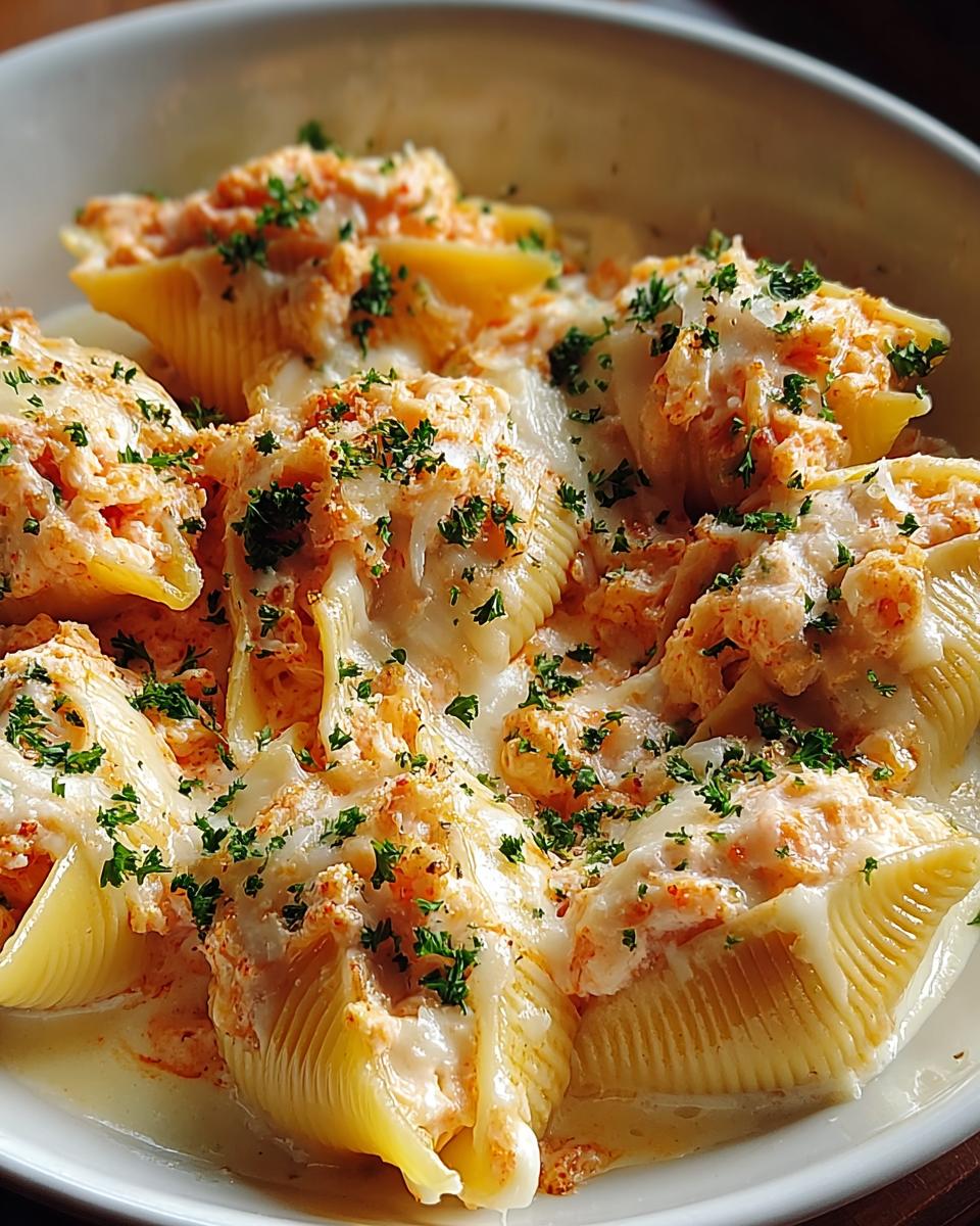 Seafood Stuffed Shells - detail 1