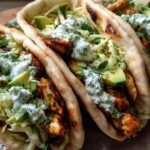 Sheet Pan Chicken Pitas with Herby Ranch