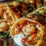 Shrimp-Crab Fajita Roll-Up Bombs