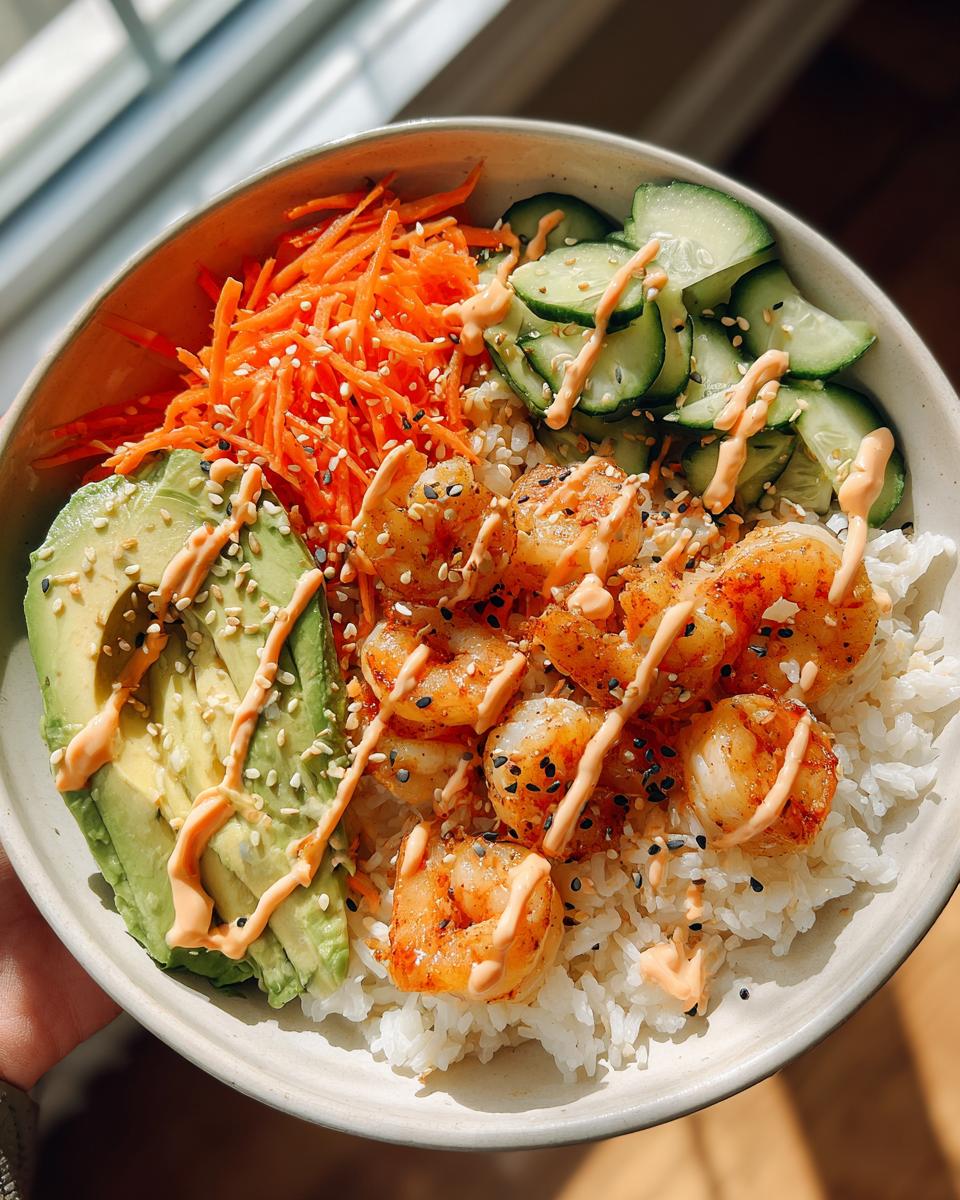 Shrimp Rice Bowls with Spicy Mayo - detail 1