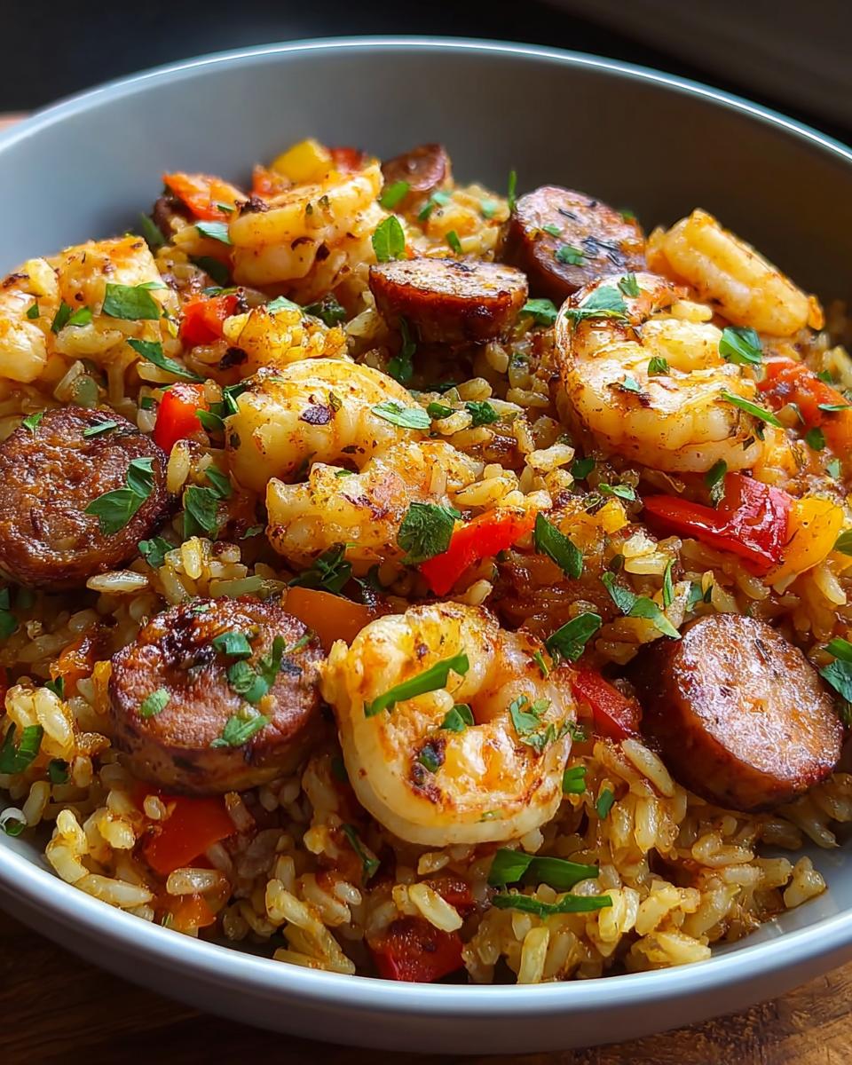Shrimp Sausage Dirty Rice - detail 1
