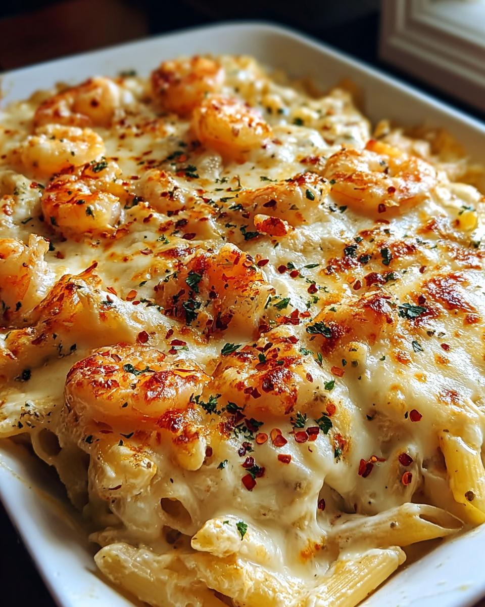 Shrimp Scampi Pasta Bake - detail 1