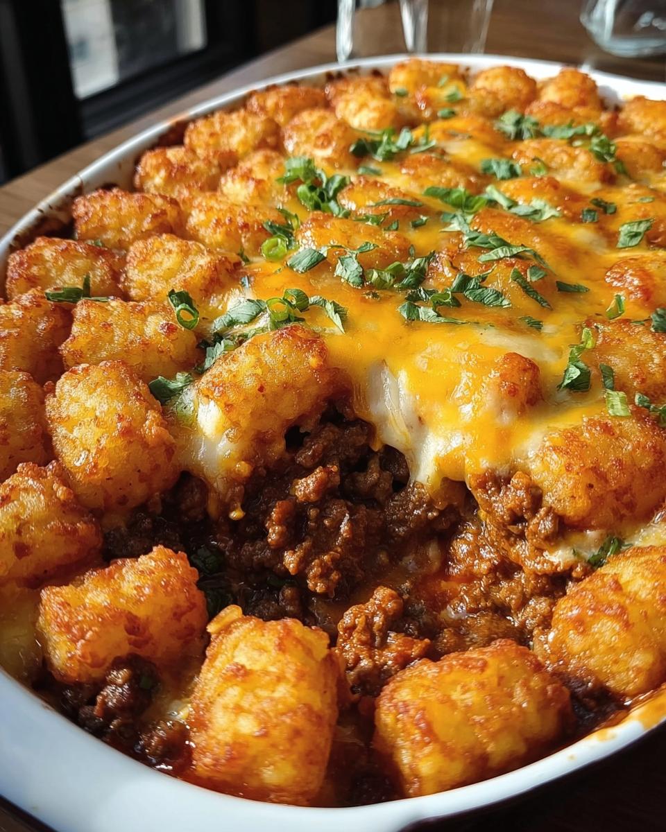 Sloppy Joe Tater Tot Casserole - detail 1