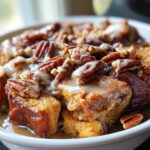 Slow Cooker Cinnamon Roll French Toast Casserole