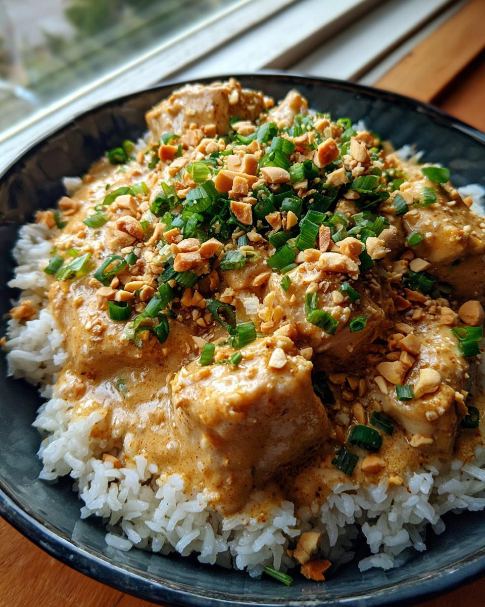 Slow Cooker Peanut Chicken - detail 1