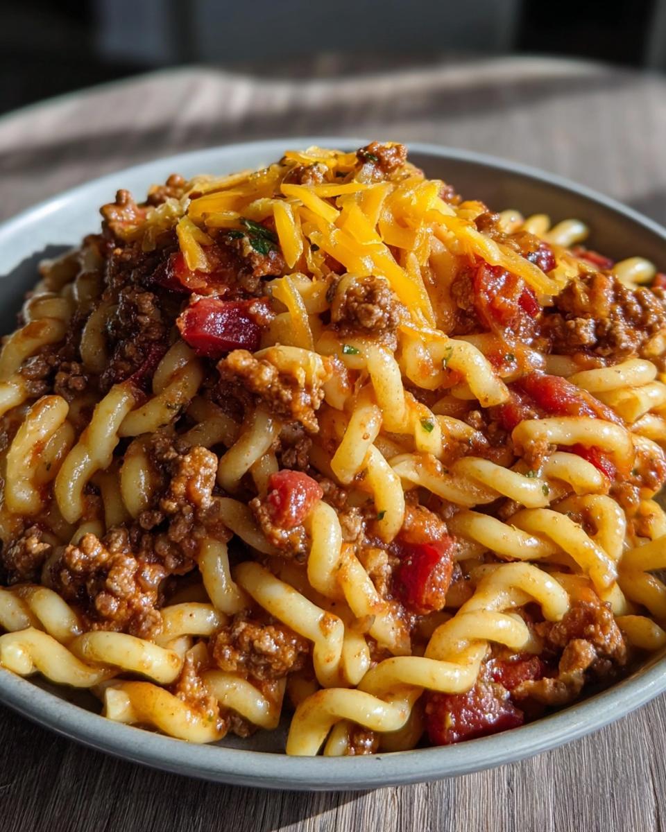 Slow Cooker Taco Pasta - detail 1