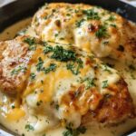 Smothered Cheesy Sour Cream Chicken