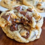 Snickers Chocolate Chip Cookies