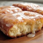 Soft Baked Maple Donut Bars