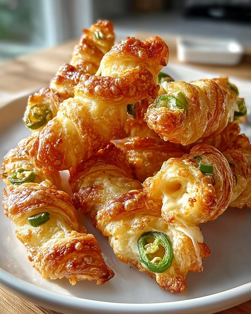 Spicy Jalapeno Popper Twists - detail 1