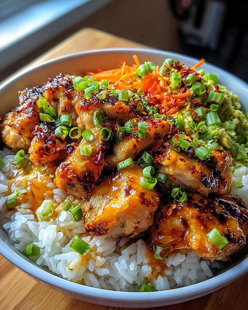 Spicy Maple Chicken & Coconut Rice - detail 1