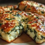 Spinach Cottage Cheese Flat Bagels